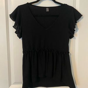 SHEIN - M - Black short sleeve